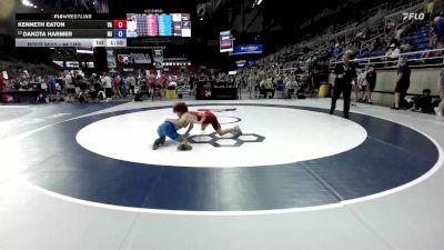 94 lbs Cons. Rd Of 16 - Kenneth Eaton, VA vs Dakota Harmer, MI