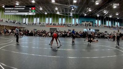 113 lbs Round 1 (6 Team) - Shawnley Clervoyant, Funky Monkey vs Jason Marsala, Florida Young Guns