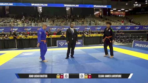 Elijah James Laventure vs Joao Lucas Bastos 2026 Pan Kids Jiu-Jitsu IBJJF Championship