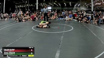 72 lbs Round 5 (8 Team) - Talon Klesh, Grit Mat Club vs Ryan Straub, Dueling Bandits