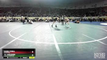 3A-138 lbs 3rd Place Match - Ty Thrasher, Lincoln Christian vs Kasin O`Dell, Blackwell