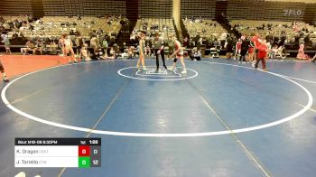 81 lbs Rr Rnd 8 - Kody Dragon, Centurion Wrestling vs Jonathan Toriello, CT Whale