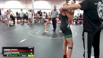 110 lbs Round 2 (6 Team) - Andrew Schulz, Savage WA vs Massimo Perentin, Ruthless