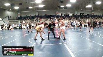 145 lbs Cons. Round 2 - Braxton Westendorf, Warrior RTC vs Seam Marcero, Unattached