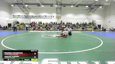 184 lbs Quarterfinal - Frankie Stevenson, Victor Valley College vs Farzad Hashimi, Cerritos College