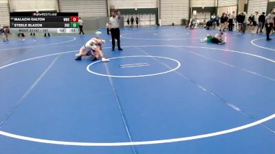 157 lbs 7th Place Match - Malachi Dalton, Wrestling With Character vs Steele Blazon, Broomfield High School
