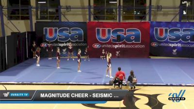 Magnitude Cheer - Seismic Waves [2021 L2 Junior - D2 - Small Day 1] 2021 USA Southern California Fall Challenge