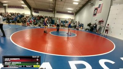 215B Semifinal - Brady Gensrich, Campbell County vs Jack Harberts, Douglas