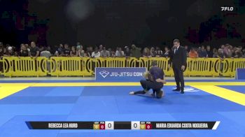 Maria Eduarda Costa Nogueira vs Rebecca Lea Hurd 2025 Pan IBJJF Jiu-Jitsu No-Gi Championship
