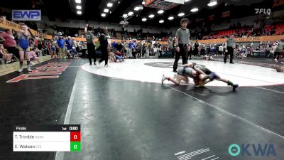 55 lbs Final - Tom Trimble, Husky Wrestling Club vs Elliott Watson, Comanche Takedown Club