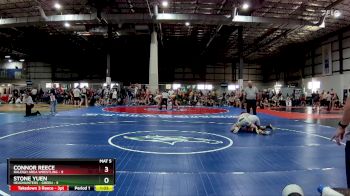 132 lbs Semis & 1st Wb (8 Team) - Connor Reece, RALEIGH AREA WRESTLING vs Stone Yuen, HEADHUNTERS - GREEN