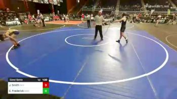 130 lbs Consolation - Jerred Smith, Eastside United vs Cooper Frederick, Wind River