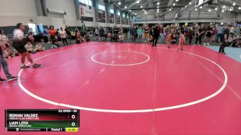 55 lbs 1st Place Match - Liam Loya, Dumas Wrestling vs Roman Valdez, Wesley Club Wrestling