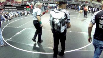 60 lbs Champ. Round 1 - Brecken Kush, Ashland-Greenwood Jr Wrestling vs Gus Hinrichsen, Palmyra Wrestling Club