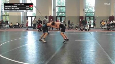 157 lbs Semifinal - Brogan Tucker, NC State vs Bradley Williams, Team Stronghold