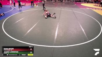 135 lbs Quarterfinals (8 Team) - Evan Heuer, Stillwater vs Kaden Landsman, F/MCC