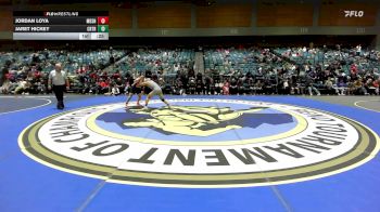 138 lbs Consi Of 16 #1 - Jordan Loya, Madison vs Jaret Hickey, Crater