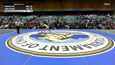 138 lbs Consi Of 16 #1 - Jordan Loya, Madison vs Jaret Hickey, Crater