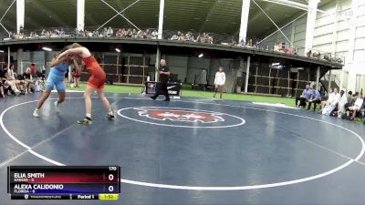 170 lbs Round 3 (6 Team) - Elia Smith, Kansas vs Alexa Calidonio, Florida