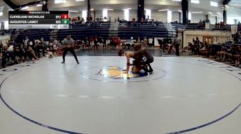 175 lbs 2nd Wrestleback (16 Team) - Augustus Lamey, Gilmer County vs Cleveland Nicholas, Upson Lee