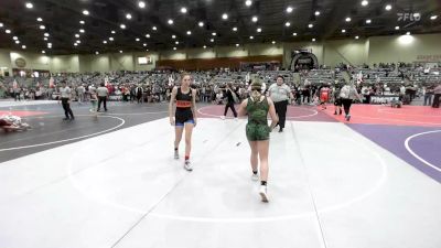 123 lbs Consolation - Millie Batavia, Carson Valley Wildcats vs Sage Wierzbicki, Swamp Monsters WC