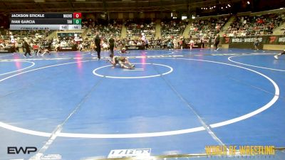 64 lbs Consi Of 16 #2 - Jackson Stickle, Mat Assassins vs Ivan Garcia, Top Rank Hammers