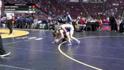 107 lbs Consi 5 - Riley Crandall, Faith Christian vs Blake Klipp, Bishop McDevitt
