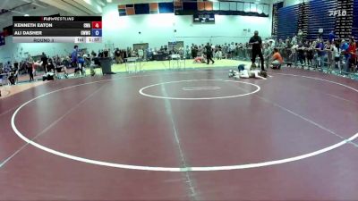 94 lbs Round 3 - Kenneth Eaton, Caliber Wrestling Academy vs Ali Dasher, Culpeper Warriors Wrestling Cl