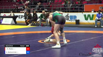 65kg Quarterfinal - Khalin Radev, Edmonton WC vs Ashton Bodnarchuk, Saskatoon WC