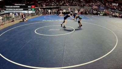 G 120 lbs Champ. Round 2 - Ryleigh Blanchard, Lafayette Girls vs Kaylise Nathan, Prairieville Girls