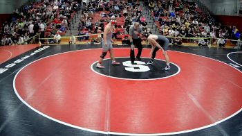 215 lbs Champ. Round 2 - Logan Latimore, North East Hs vs Nate Heirendt, Fort Cherry Hs