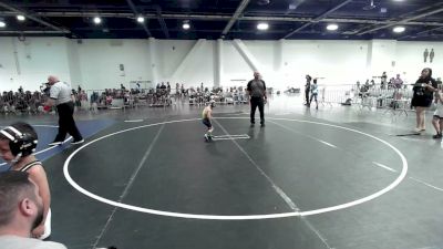 42 lbs Consi Of 8 #2 - Isiah Saavedra, Top Rank Hammers vs Kelly Walker, Top Notch