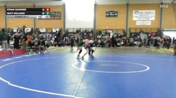 132 lbs Consi Of 4 - Ethan Gardner, South Kingstown vs Matt Williams, Bishop Hendricken