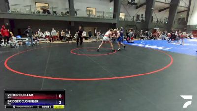 190 lbs Cons. Round 4 - Victor Cuellar, WA vs Bridger Cloninger, WA