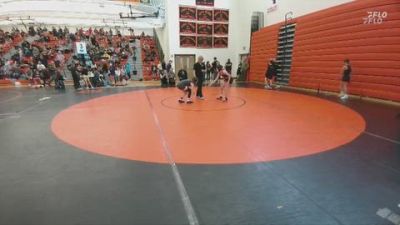 105 lbs Round 5 - Hayden Robinson, Thermopolis Middle School vs Mesa Whitehead, Worland Middle School