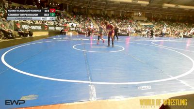 135 lbs Consolation - Kerina KaawaNaki-Kahoalii, Na Mamo Ali'i vs Kennedy Diffenbaugh, Mulvane Jr Wrestling