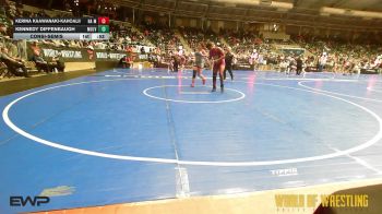 135 lbs Consolation - Kerina KaawaNaki-Kahoalii, Na Mamo Ali'i vs Kennedy Diffenbaugh, Mulvane Jr Wrestling