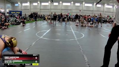 92 lbs Quarterfinals (8 Team) - Easton Anderson, Killer Elite vs Mike Sargsyan, Brawler Elite