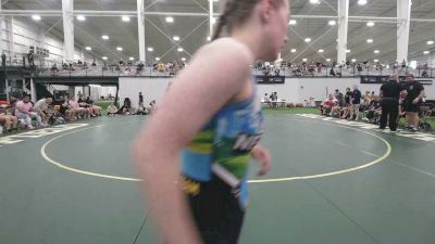 110 lbs Kayleigh Milam, Missouri vs Mia Anderson, Nebraska J