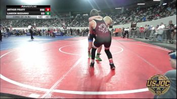 100 lbs Consi Of 16 #2 - Arthur Pruitt, Warhorse Wrestling Club vs Landon Bizzarro, Highlander Youth