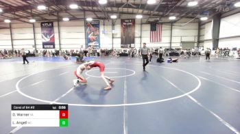 113 lbs Consi Of 64 #2 - DONTE Warner, VA vs Lucas Angell, NC
