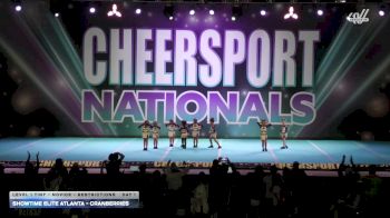 Showtime Elite Atlanta - Cranberries [2026 L1 Tiny - Novice - Restrictions Day 1] 2026 CHEERSPORT National All Star Cheerleading Championship