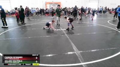 75 lbs Round 3 - Holden Holyfield, Legacy Elite Wrestling vs Cannon McGinnes, Cobra Wrestling Club