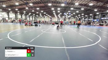 85 lbs Rr Rnd 1 - Logan Rubish, All-American Wrestling Club vs Gabriel Schuchert, Silo