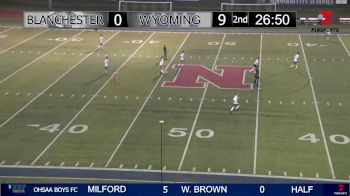 Replay: Wyoming vs Blanchester | Oct 19 @ 7 PM