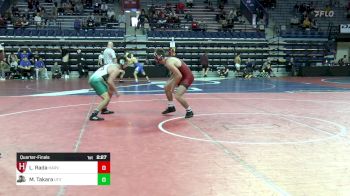 174 lbs Quarterfinal - Luke Rada, Harvard vs Mark Takara, Utah Valley