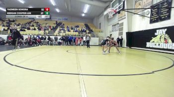 100 lbs Consi Of 4 - Yazmeen Sonora, Inola vs Keegan Cooper-Lee, Jay High School