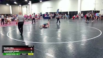 215 lbs Champ Round 1 (16 Team) - Elijah Fjell, Capitian Nebraska (A Team) vs Alexander Nunez, Team STL Black