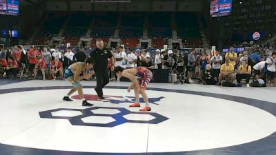 126 lbs Champ. Rd Of 128 - Justin Farnsworth, Pennsylvania vs Kai Plinski, West Virginia
