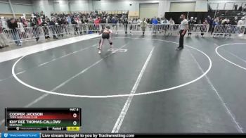 106 lbs Cons. Round 4 - Khy`ree Thomas-Calloway, Nebraska vs Cooper Jackson, Tiger Wrestling Club